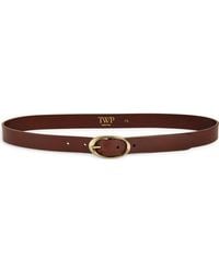 Twp - Narrow Leather Belt - Lyst