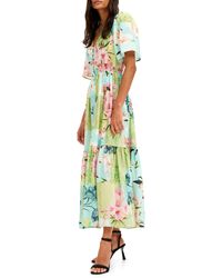 Desigual - S Floral Print A-line Dress At Nordstrom - Lyst