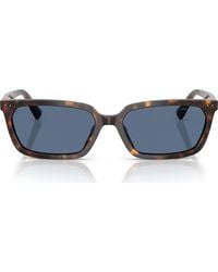 Jimmy Choo - 55Mm Rectangular Sunglasses - Lyst