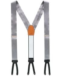 Trafalgar - Sutton Solid Silk Suspenders - Lyst