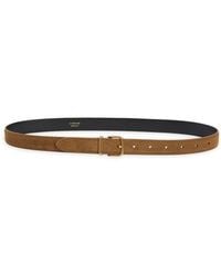 Vince - Suede Belt - Lyst