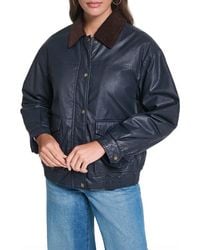 Levi's - Relaxed Waxed Cotton Bomber Jacket - Lyst