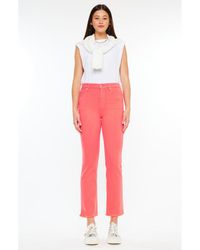 Kancan - Tiana High Rise Slim Straight Jeans - Lyst