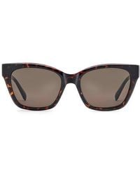 Fossil - 53Mm Cat Eye Sunglasses - Lyst
