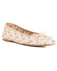 Dune - Heat Leather Ballet Flat - Lyst