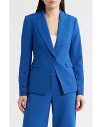 Tahari - One-Button Blazer - Lyst