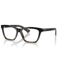 Burberry - 52Mm Rectangle Optical Glasses - Lyst