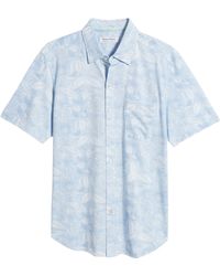 Tommy Bahama - San Lucio Coastal Glow Islandzone Floral Stretch Short Sleeve Button-up Shirt - Lyst