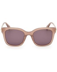 Max Mara - 53Mm Square Sunglasses - Lyst