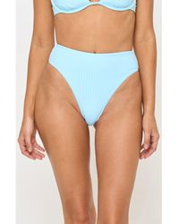 LSPACE - Savannah High Waist Bikini Bottoms - Lyst