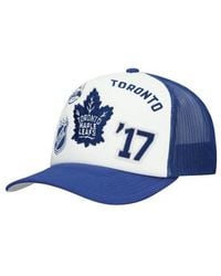 Mitchell & Ness - Toronto Maple Leafs Gridlock Trucker Adjustable Hat - Lyst