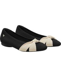VIVAIA - Almond-Toe Knotted Flats - Lyst