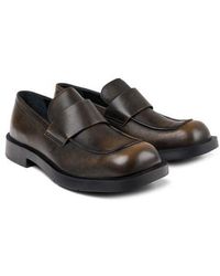 Camper - Tri-tone Brushed Leather Roomy Loafers - Lyst