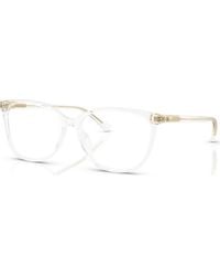 Michael Kors - 55Mm Rectangle Optical Glasses - Lyst