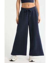 Zella - Ottoman Wide Leg Ankle Pants - Lyst