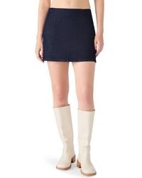 Steve Madden - Cindi Denim Miniskirt - Lyst