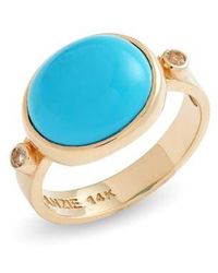 Anzie - Classique Oval Ring - Lyst