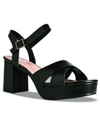 Touch Ups - Toby Ankle Strap Platform Sandal - Lyst