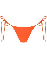 Sunkissed - Le Triangle Tie Side Pattern Bikini Bottom - Lyst