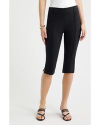 Nordstrom - Ponte Knit Capri Pants - Lyst