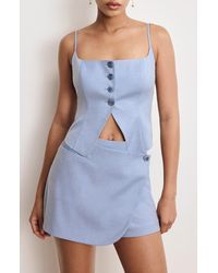 GOOD AMERICAN - Twill Suiting Camisole - Lyst