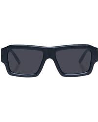 Le Specs - Polygraph 55Mm Rectangular Sunglasses - Lyst