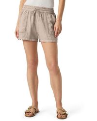 Splendid - Catalina Linen Blend Shorts - Lyst