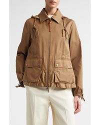 Moncler - Adenium Hooded Gabardine & Taffeta Jacket - Lyst