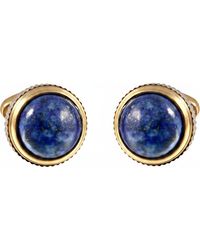 DEJI ENIOLA - Atlas Lapis Lazuli Cufflinks - Lyst