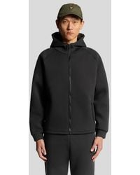 Lyle & Scott - Neoprene Full Zip Hoodie - Lyst