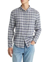 Rails - Reid Regular Fit Plaid Stretch Cotton Button-down Shirt - Lyst