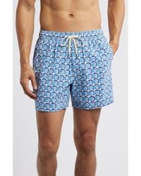 Fair Harbor - The Bungalow Water Repellent Swim Trunks - Lyst