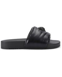 Kurt Geiger - Eagle Head Puff Slide Sandal - Lyst