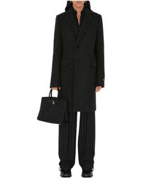 Burberry - Wool Tailored Coat - Lyst