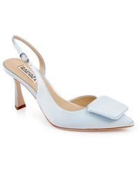 Badgley Mischka - Graciella Slingback Half D'Orsay Pointed Toe Pump - Lyst