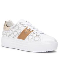 Nero Giardini - Logo Print Platform Sneaker - Lyst