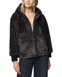 Splendid - Lucia Faux Fur Hooded Jacket - Lyst