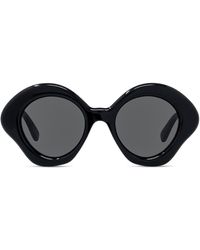 Loewe - Curvy 49mm Small Geometric Sunglasses - Lyst
