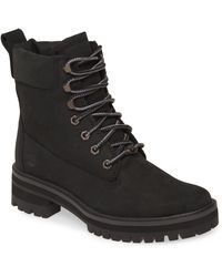 courmayeur valley hiking boot for women in black