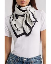 Marc Jacobs - It's Ok Silk Square Scarf - Lyst