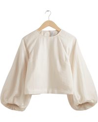 & Other Stories - & Balloon Sleeve Top - Lyst