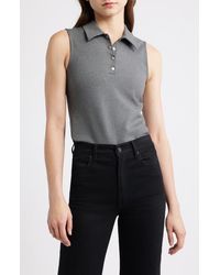 Rag & Bone - Irina Ponte Polo Tank - Lyst
