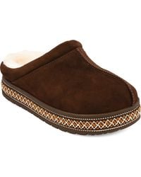MIA - Villas Faux Shearling Clog - Lyst