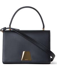 Akris - Small Alice Leather Top Handle Bag - Lyst