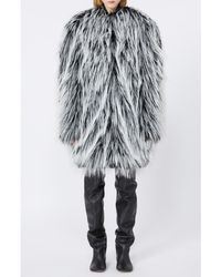 Sportmax - Adesso Faux Fur Jacket - Lyst