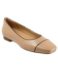 Trotters - Harbor Cap Toe Flat - Lyst