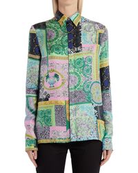 ladies versace blouse