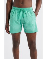 BOSS - Iconic Side Stripe Swim Trunks - Lyst