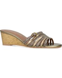 Kurt Geiger - Pierra Wedge Slide Sandal - Lyst