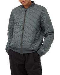 Tentree - Cloud Shell Quilted Bomber Jacket - Lyst
